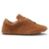 Suede trainers with Double B monogram