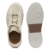 Suede trainers with hidden wedge