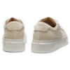 Suede trainers with hidden wedge