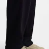 Suede trainers with hidden wedge