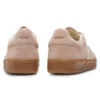 Suede trainers with smooth-leather trims