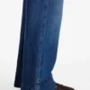 Suede trainers with smooth-leather trims