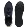 Suede-trim trainers with Double B monogram
