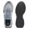 Suede-trim trainers with Double B monogram