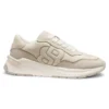 Suede-trim trainers with Double B monogram Suede-trim trainers with Double B monogram
