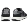 Suede-trim trainers with Double B monogram