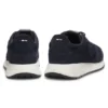 Suede-trim trainers with Double B monogram