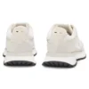 Suede-trim trainers with Double B monogram