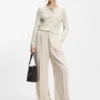 Superfine merino wool cardigan