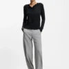 Superfine merino wool cardigan