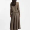 Superfine merino wool cardigan