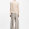 Superfine merino wool cardigan