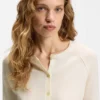 Superfine merino wool cardigan