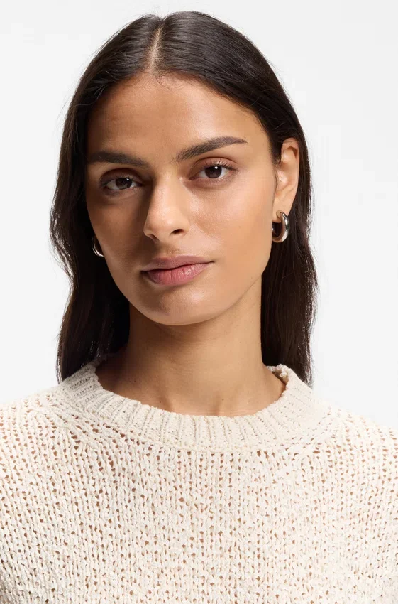 sweater with structured knit sweater with structured knit