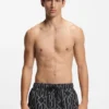Swim shorts with all-over print