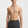 Swim shorts with all-over print