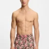 Swim shorts with all-over print
