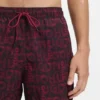 Swim shorts with all-over print