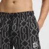 Swim shorts with all-over print