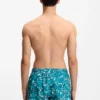 Swim shorts with all-over print