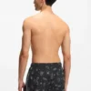 Swim shorts with all-over print