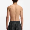 Swim shorts with all-over print