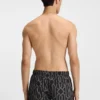Swim shorts with all-over print