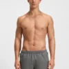 Swim shorts with logo and stripe