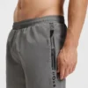 Swim shorts with logo and stripe