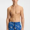 Swim trunks with allover print