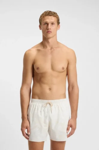 Swim trunks with allover print