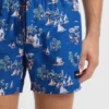 Swim trunks with allover print