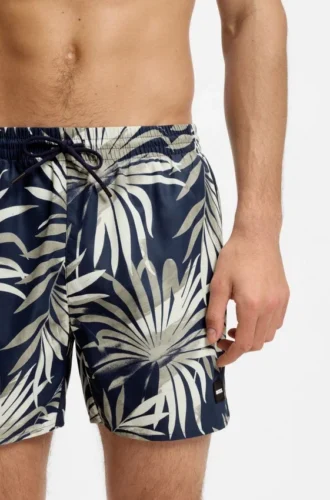 Swim trunks with allover print