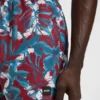 Swim trunks with allover print