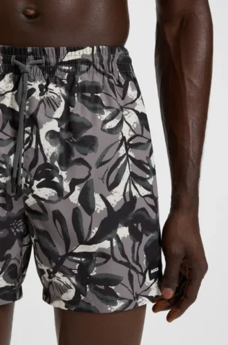 Swim trunks with allover print