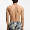 Swim trunks with allover print
