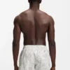 Swim trunks with allover print