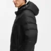 Taffeta jacket with water-repellent finish