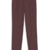 Tailored virgin-wool blend trousers