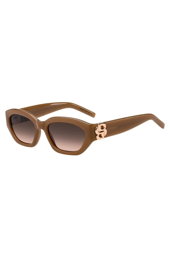 Tan-acetate sunglasses with Double B monogram Tan-acetate sunglasses with Double B monogram