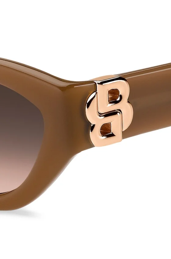 Tan-acetate sunglasses with Double B monogram Tan-acetate sunglasses with Double B monogram