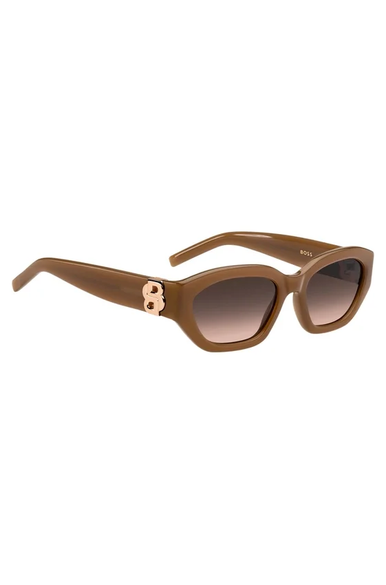 Tan-acetate sunglasses with Double B monogram Tan-acetate sunglasses with Double B monogram