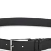 Tanned-leather belt with pin buckle Tanned-leather belt with pin buckle