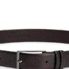 Tanned-leather belt with pin buckle Tanned-leather belt with pin buckle