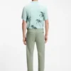 Tapered-fit chinos in a structured cotton
