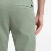 Tapered-fit chinos in a structured cotton