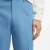 Tapered-fit shorts in cotton, silk and stretch Tapered-fit shorts in cotton, silk and stretch