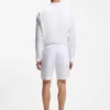 Tapered-fit shorts in linen