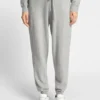 Tapered-fit track pants in cashmere