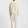 Tapered-fit track pants in cashmere
